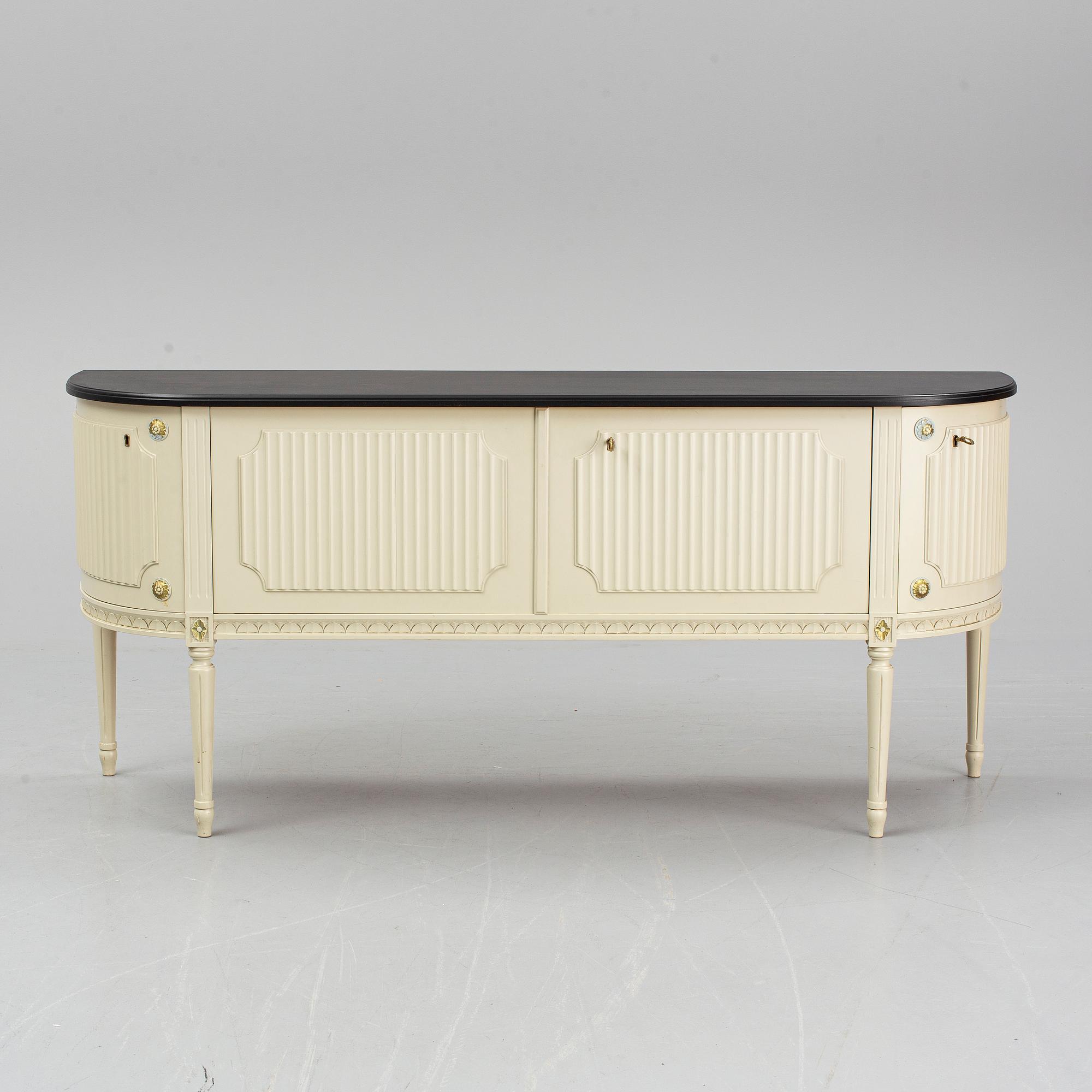 A second half of the 20th century Gustavian style sideboard.