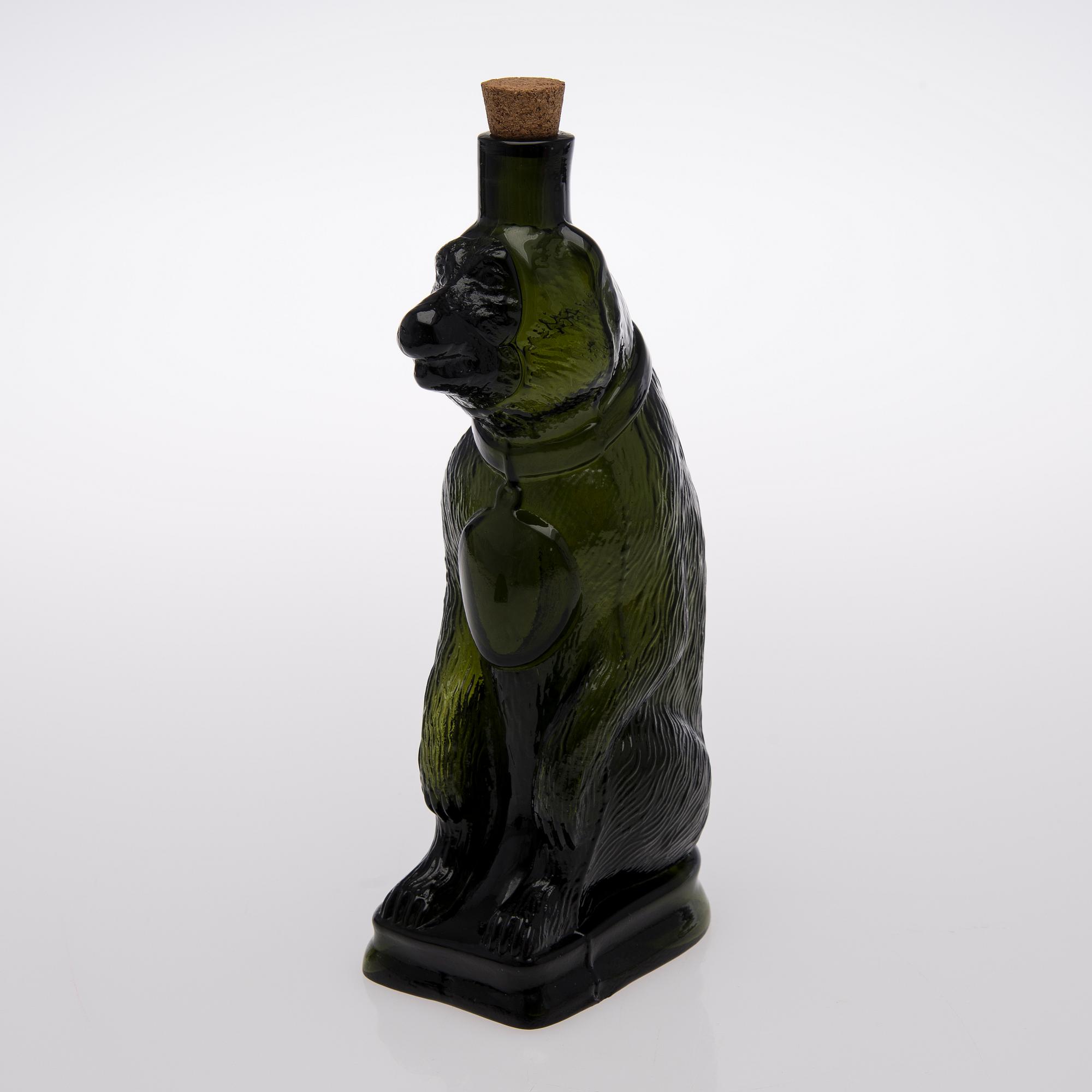 A Russian bear bottle from 1890.