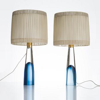 Lisa Johansson-Pape, a pair of mid-20th century '40-014' table lamps for Stockmann Orno.