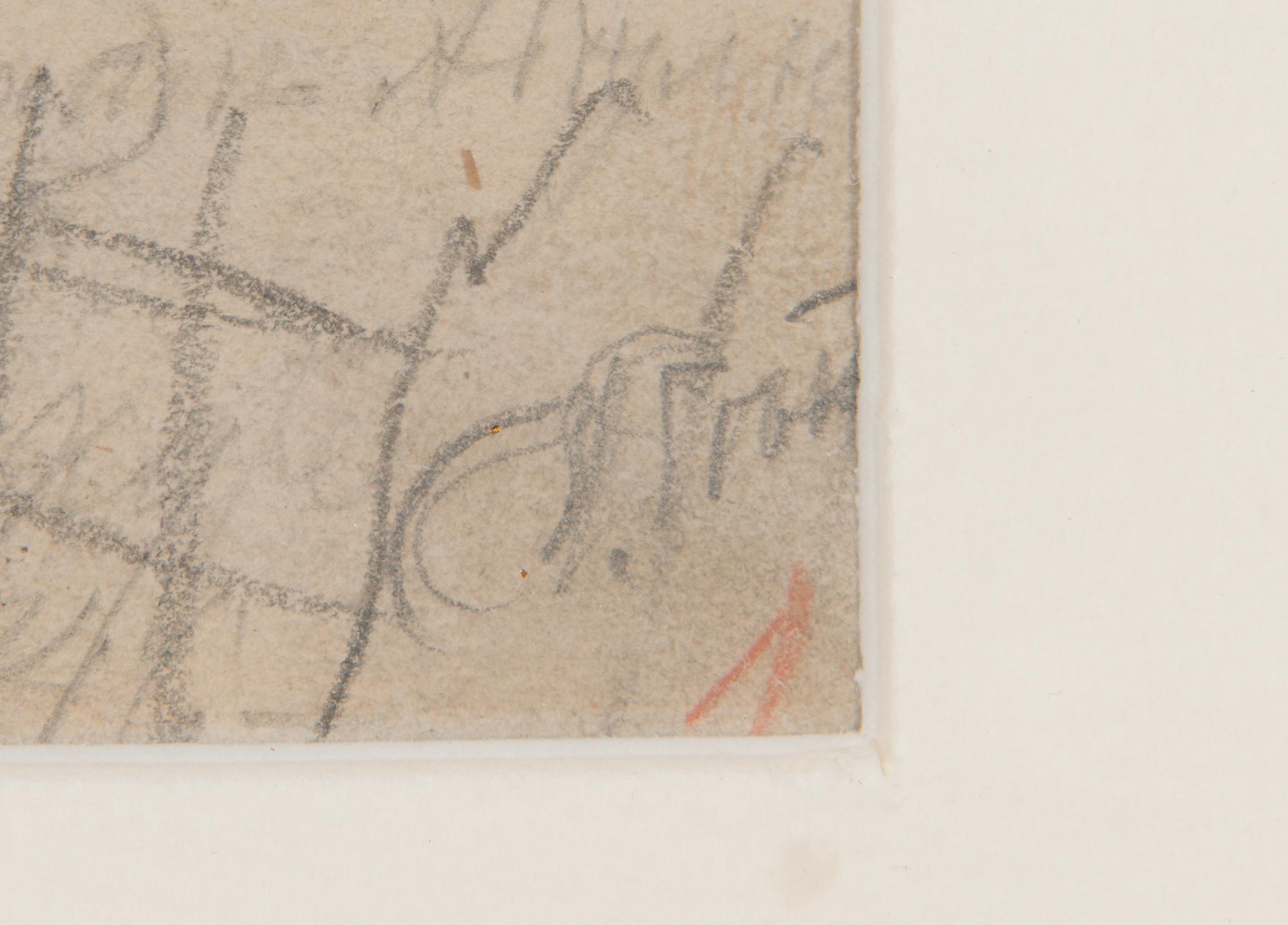 Ilja Jefimovitj Repin, drawing, signed.