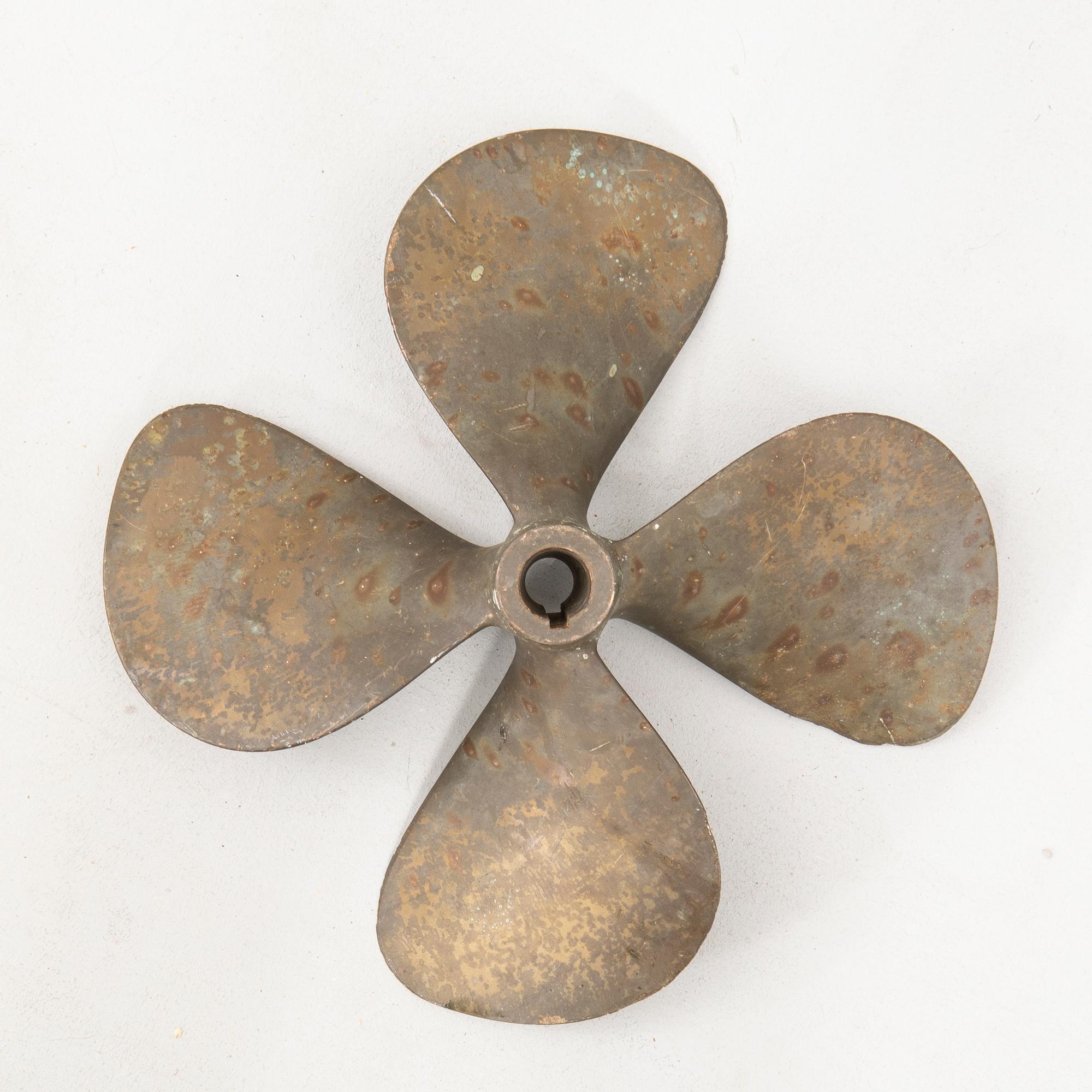 Boat propeller.