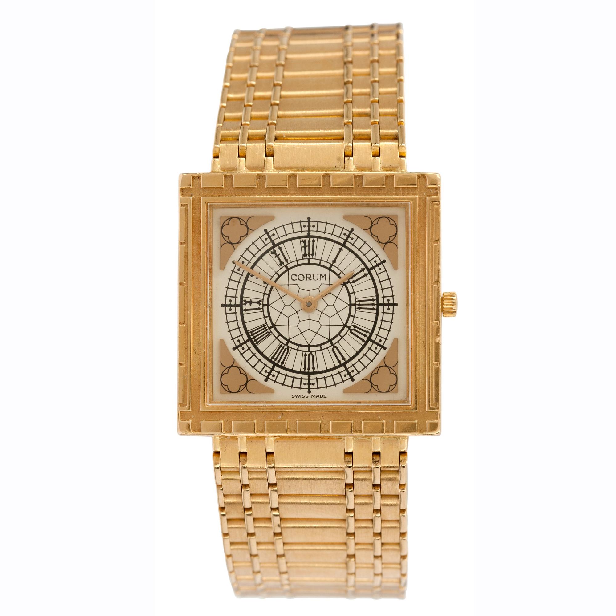 CORUM, 'Big Ben', quartz, guld, 1989.