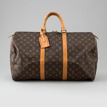 LOUIS VUITTON, a "Keepall 50" bag.