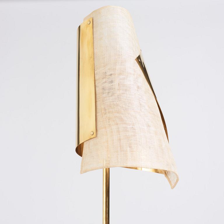 Erik Bratsberg, a "Lorian", floor lamp, first edition, executed in his workshop, Stockholm, 2021.