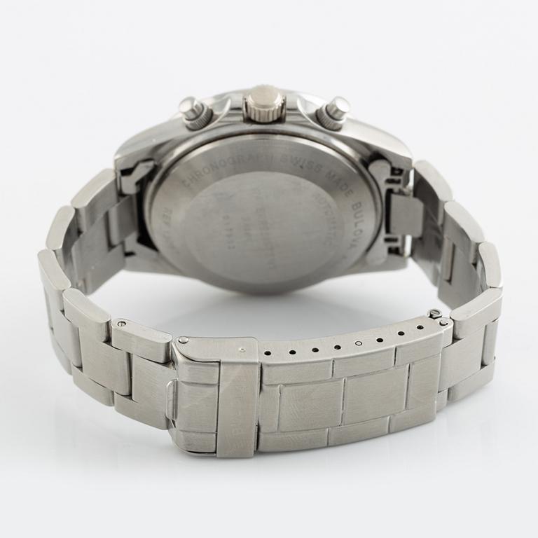 Bulova, wristwatch, chronograph, 39 mm.