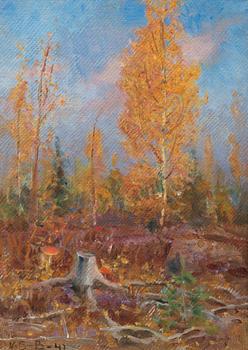 1. Venny Soldan-Brofeldt, AUTUMN LANDSCAPE.