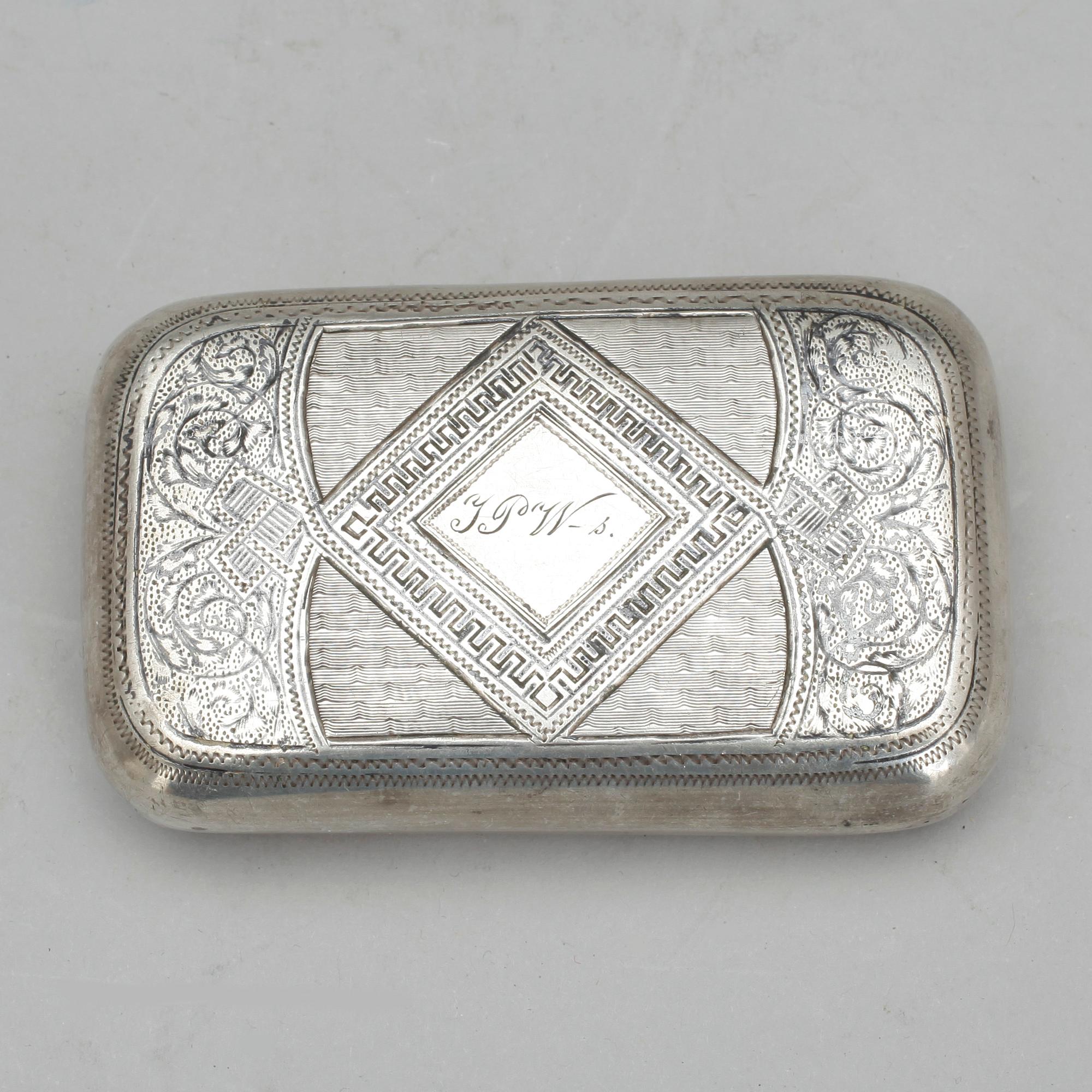 DOSA, silver, St Petersburg, 1881. Vikt ca 112 gram.