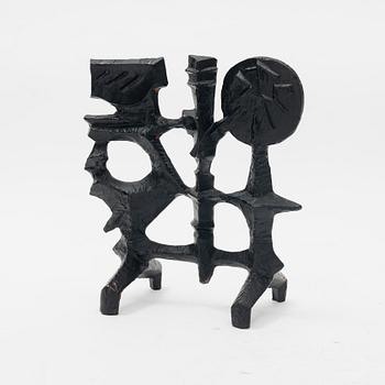 Olle Hermansson, an andiron, 1960s.
