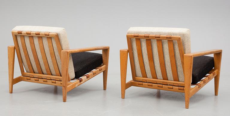 FÅTÖLJER, ett par, Svante Skogh, Säffle Möbelfabrik, 1950-/60-tal.