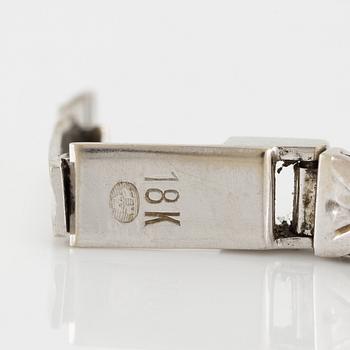 Omega, armbandsur, 18K guld, 17 mm.