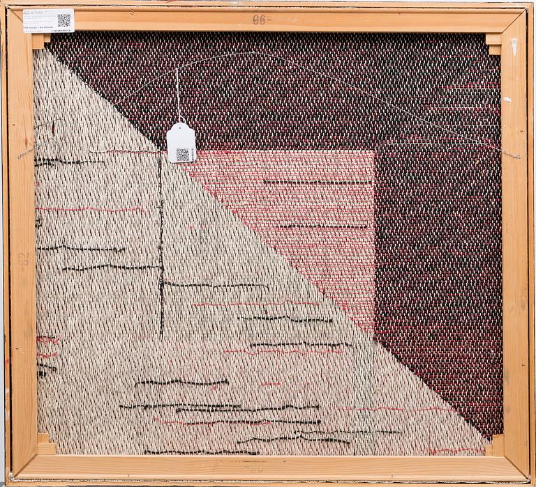DORA JUNG, BILDVÄVNAD. Signerad. 1970-tal.