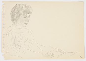 Lotte Laserstein, Seated Woman.