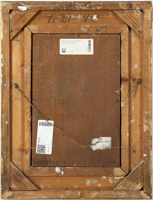 Victor Forssell, Ryttare i höstlandskap.