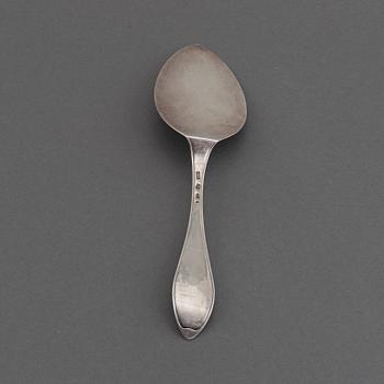 A Swedish early 19th century silver cake-slicer, mark of Johan Malmstedt, Gothenburg 1811.