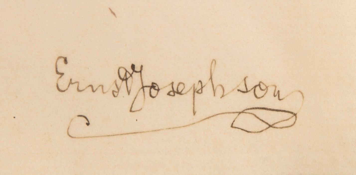 Ernst Josephson, Krigare.