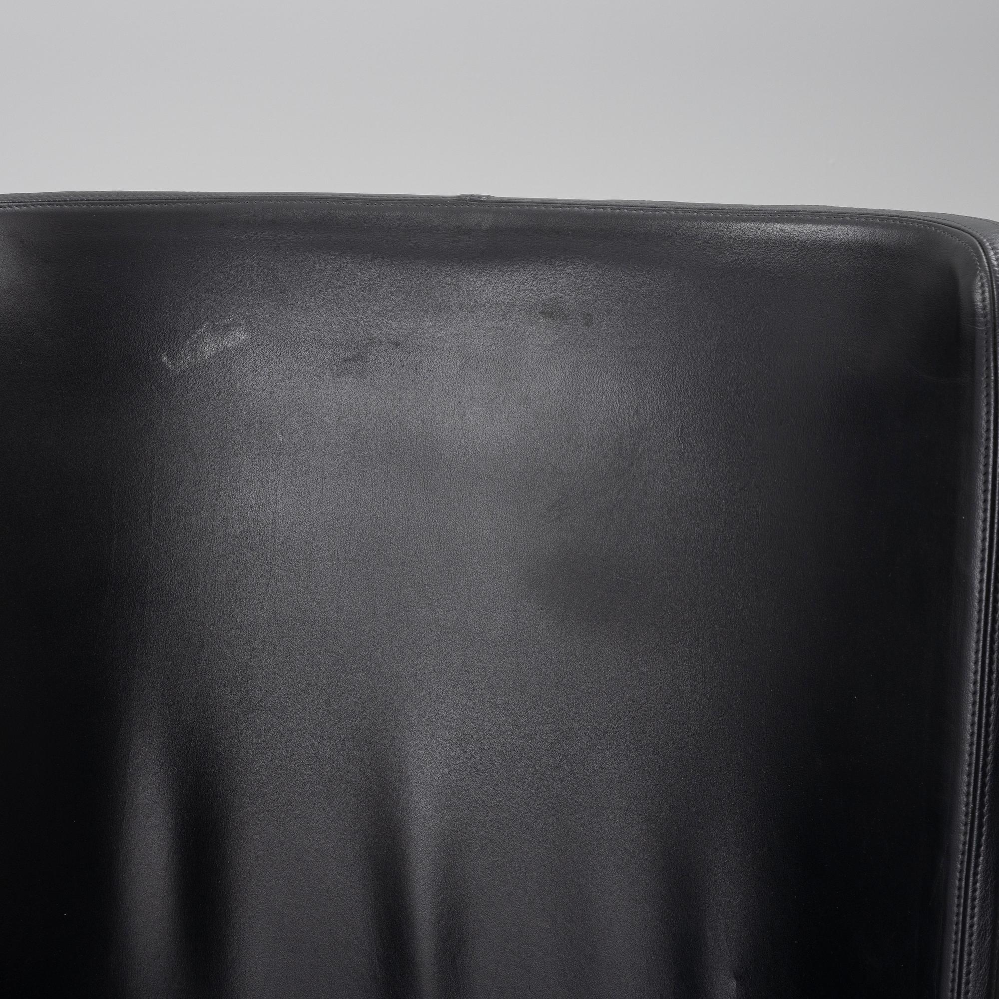 Börge Lindau, Armchairs, a pair, "Solo XL", late 20th century.