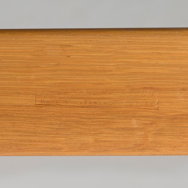 A "Pernilla" easy chair by Bruno Mathsson, Karl Mathsson, 1974.