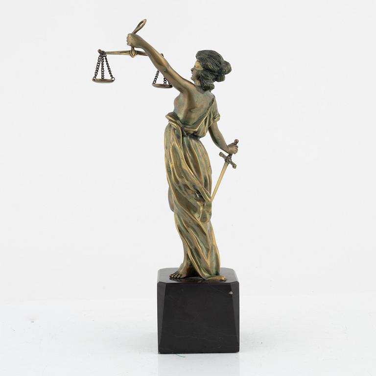 Okänd konstnär, "Justitia".