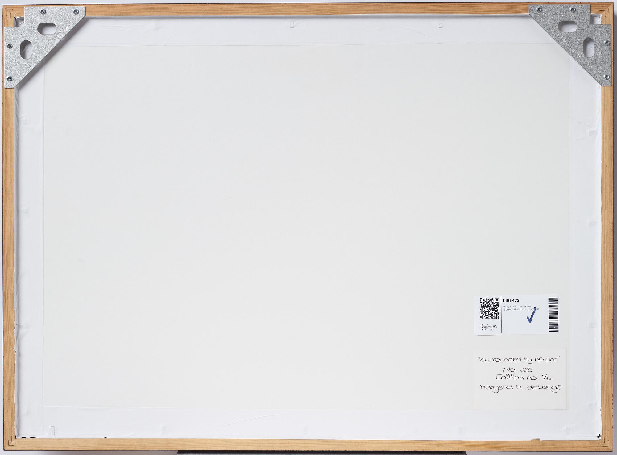 Margaret M. de Lange, "Surrounded by no one, #23".