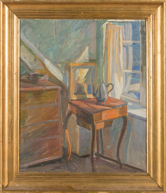 Edvard Weie, Interior from the artist's home.