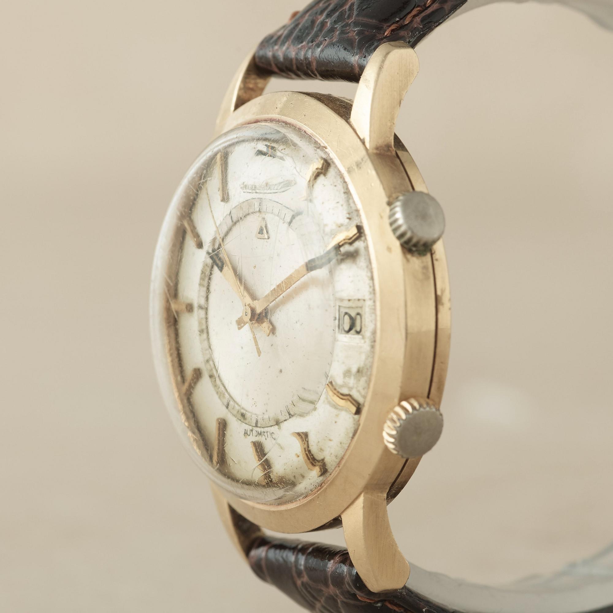 JAEGER-LECOULTRE, Memovox, wristwatch, 37 mm,