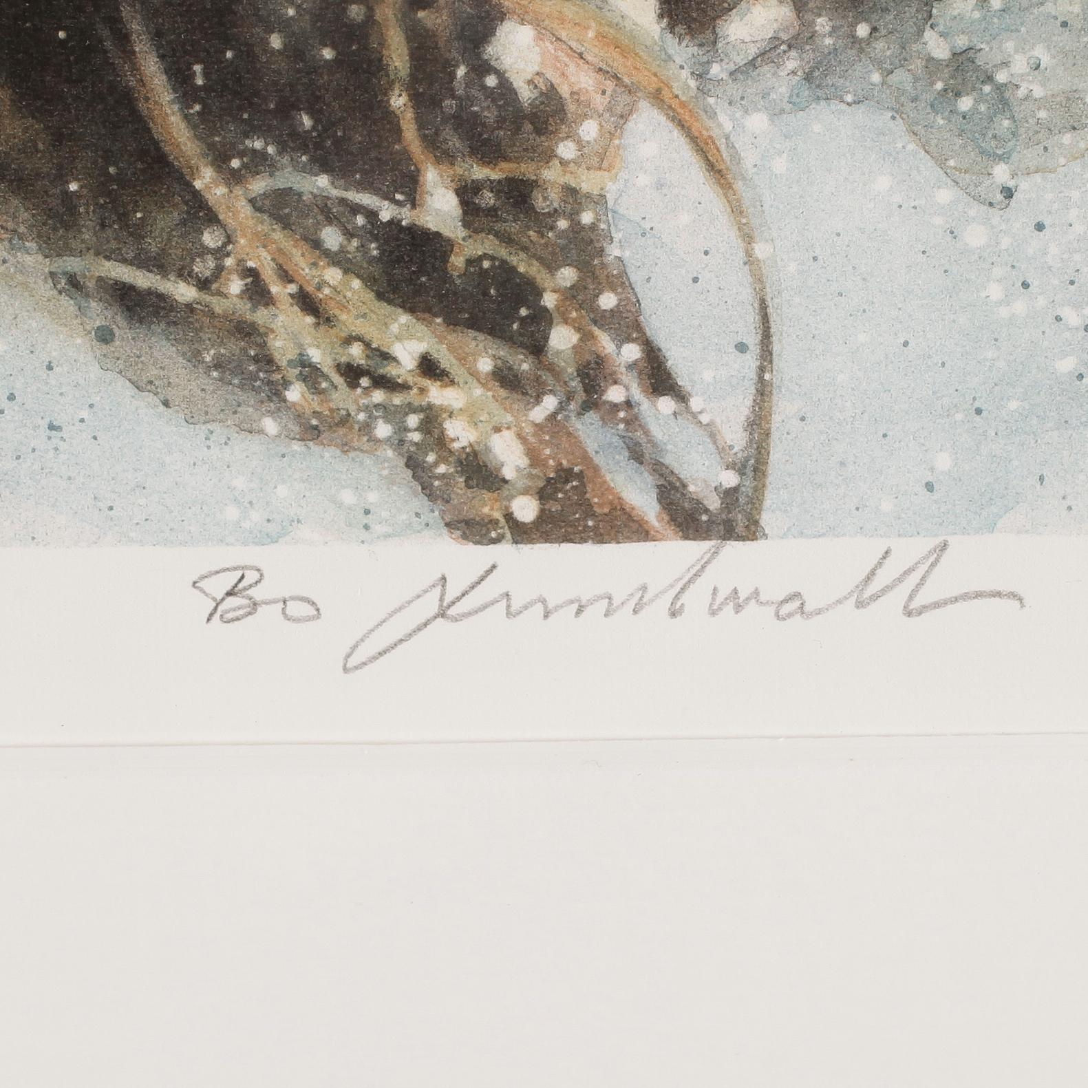 BO LUNDWALL, 2 st, färglitografier, signerade och numrerade 278/360 och 353/360.