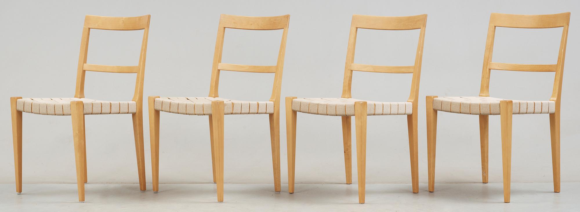 STOLAR, 4 st. "Mimat". Bruno Mathsson, Bruno Mathsson International.