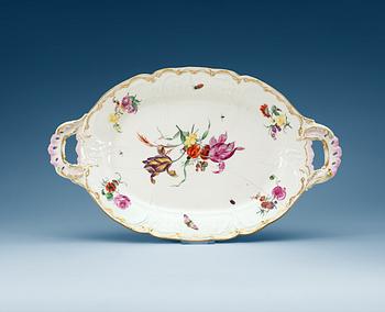 769. A Berlin tray, 18th Century.