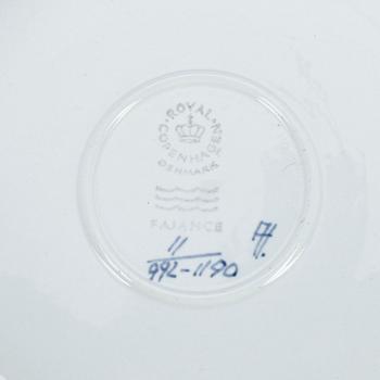 SERVISDELAR, 22 delar, fajans,"Tranquebar", Royal Copenhagen, 1900-tal.