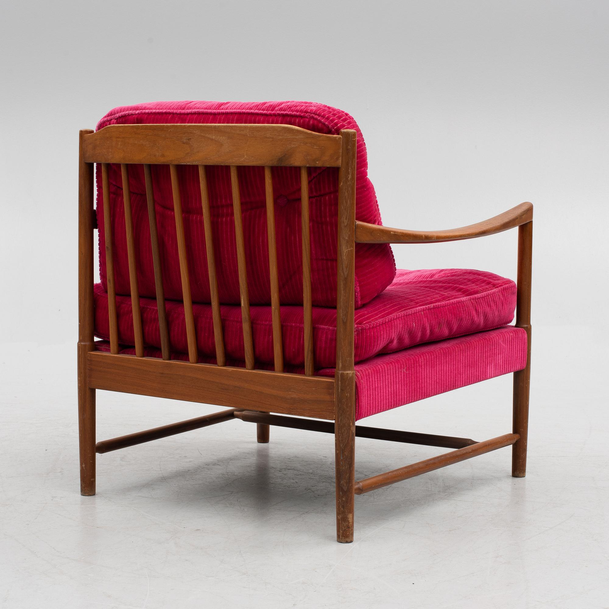 A 'Bristol' armchair, Lindlöfs Möbler, Lammhult, 1960s.