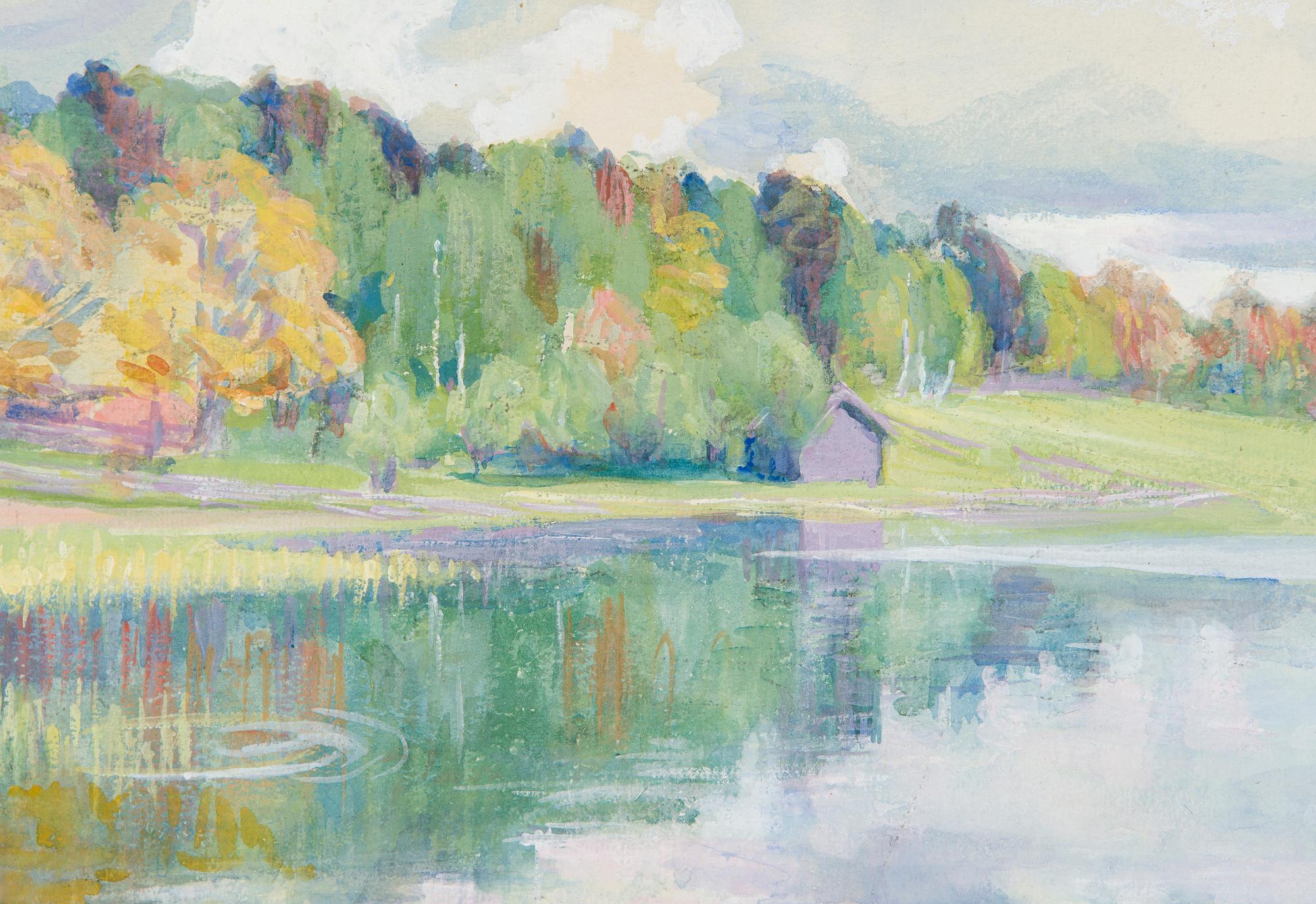 Dora Wahlroos, Coastal Landscape.