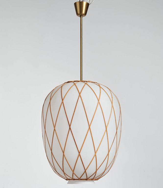 Harald Notini, a ceiling lamp, model '11555', Arvid Böhlmarks Lampfabrik, Sweden 1940s.