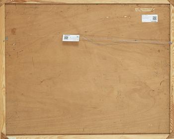 KNUT LUNDSTRÖM, olja på pannå, signerad Knut Lundström, Ceylon.