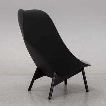 A 21st Century 'Uchiwa' lounge chair by Doshi Levien for Hay.