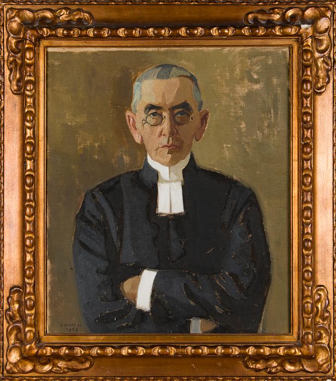 Oskari Paatela, Rovastin muotokuva (Adolf Broms).