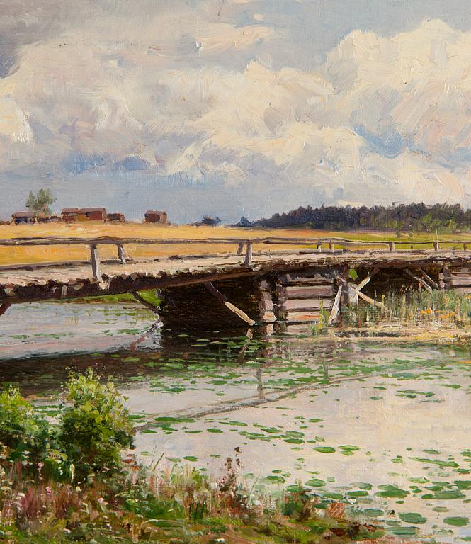 Hjalmar Munsterhjelm, Bridge over the River.