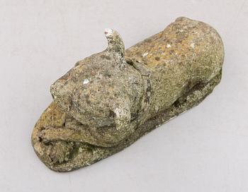 TRÄDGÅRDSSKULPTUR, gjutmassa, 1900-/2000-tal.