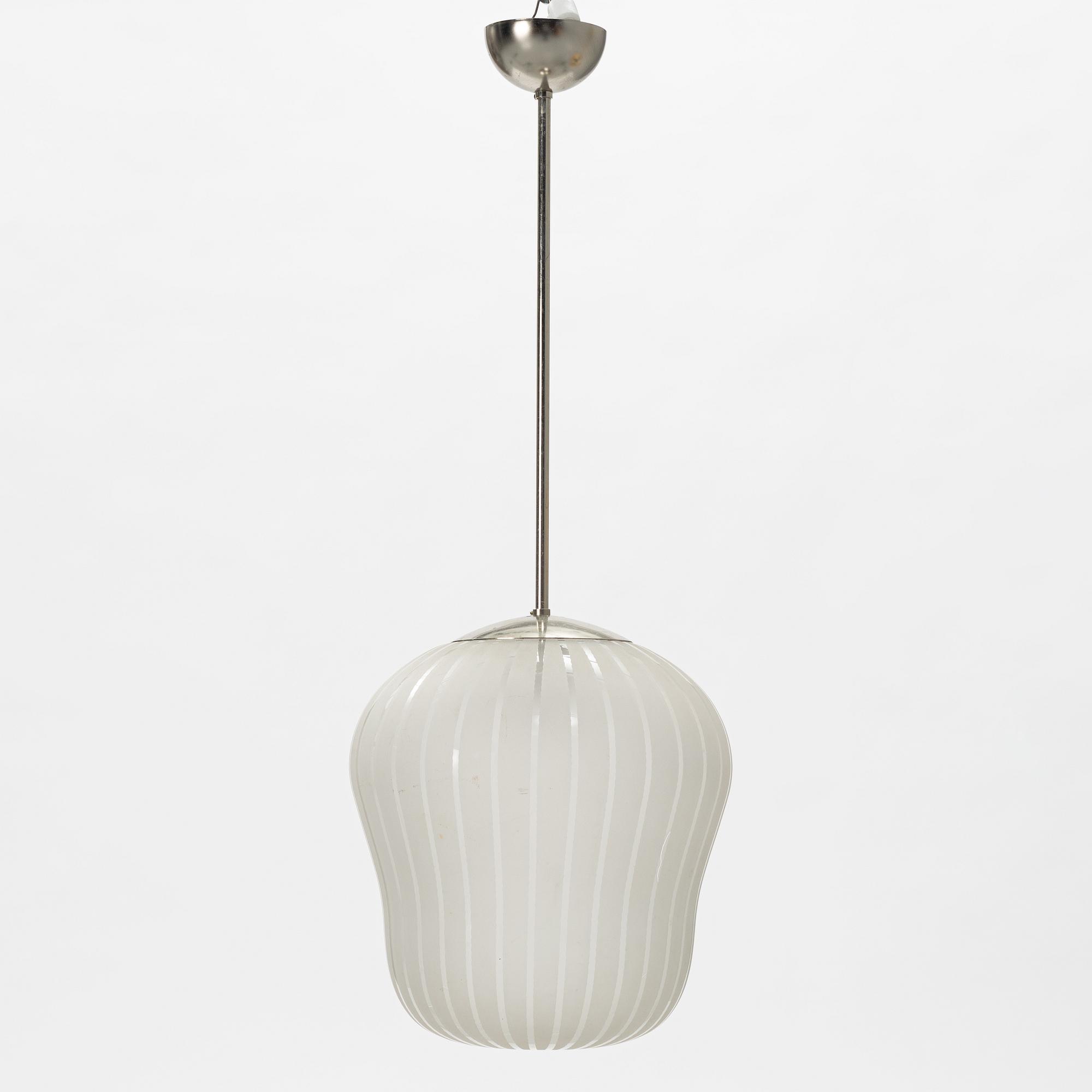 Harald Notini, a ceiling lamp, model "11335B", Arvid Böhlmarks Lampfabrik, 1930s.