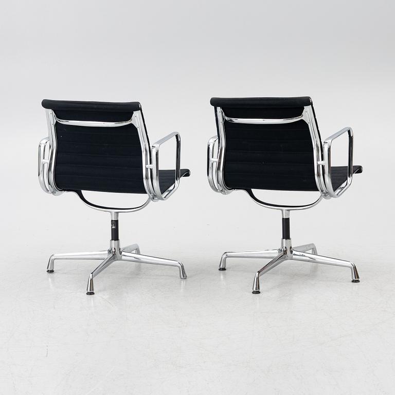 Charles & Ray Eames, armchairs, a pair, model EA 108, Vitra.
