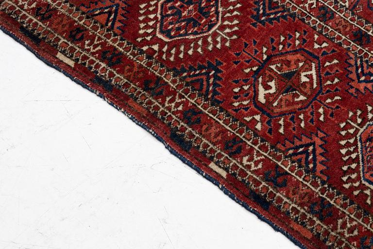 Carpet, Tekke, antique, approx. 285 x 220 cm.