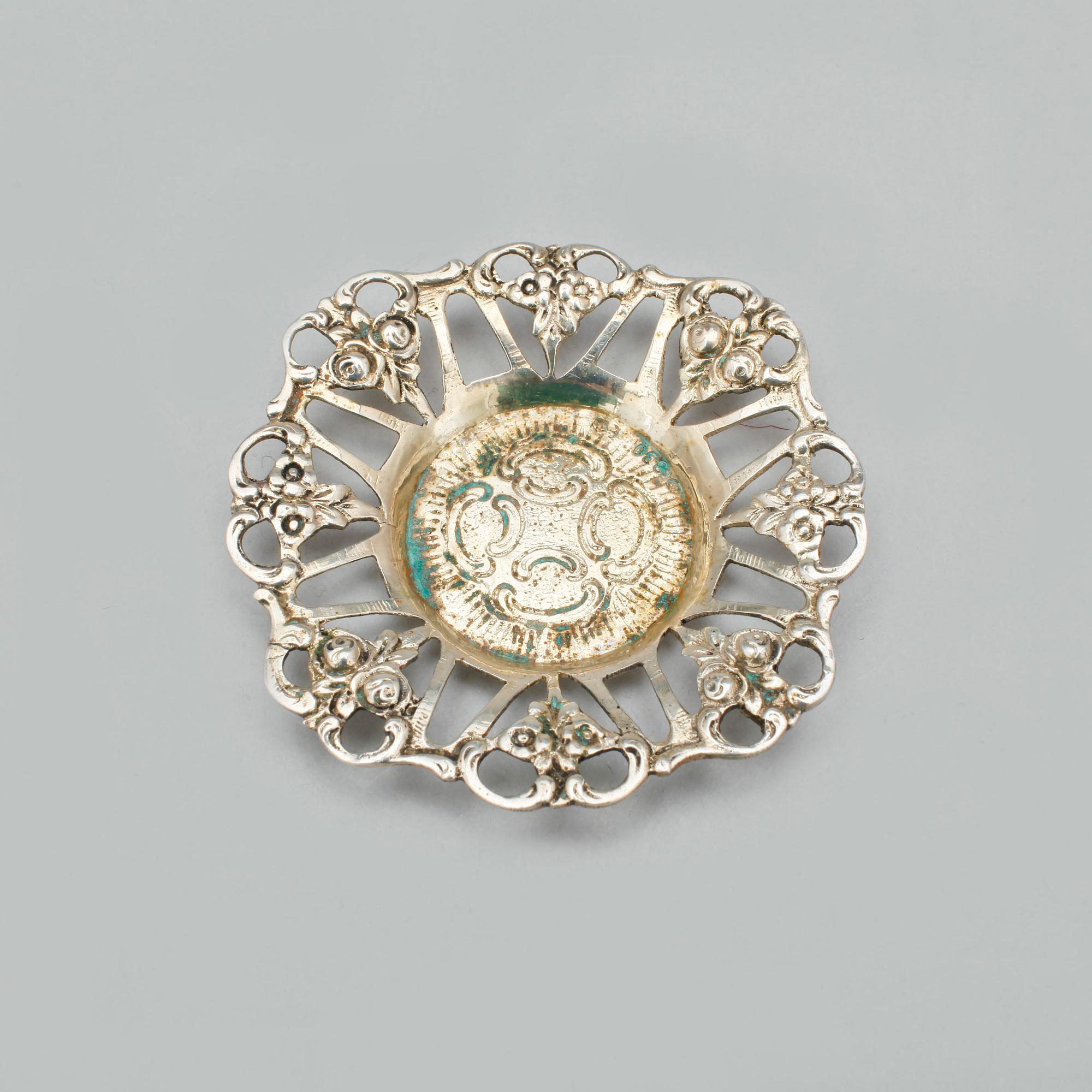 PARTI SILVER, 16 delar, bland annat GAB, Stockholm, 1921. Vikt ca 456g.