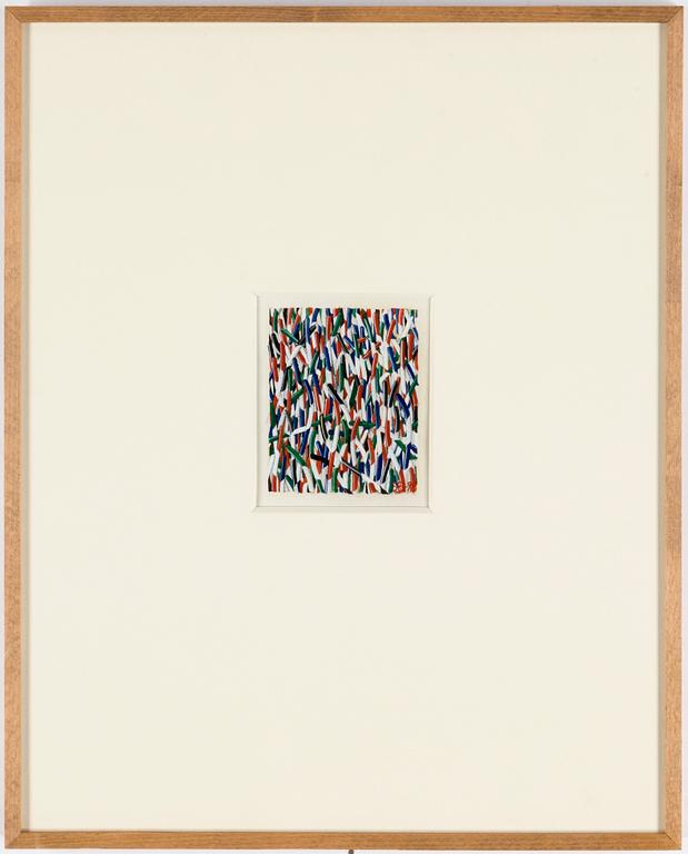 STEN EKLUND, gouache, signerad och daterad -98.