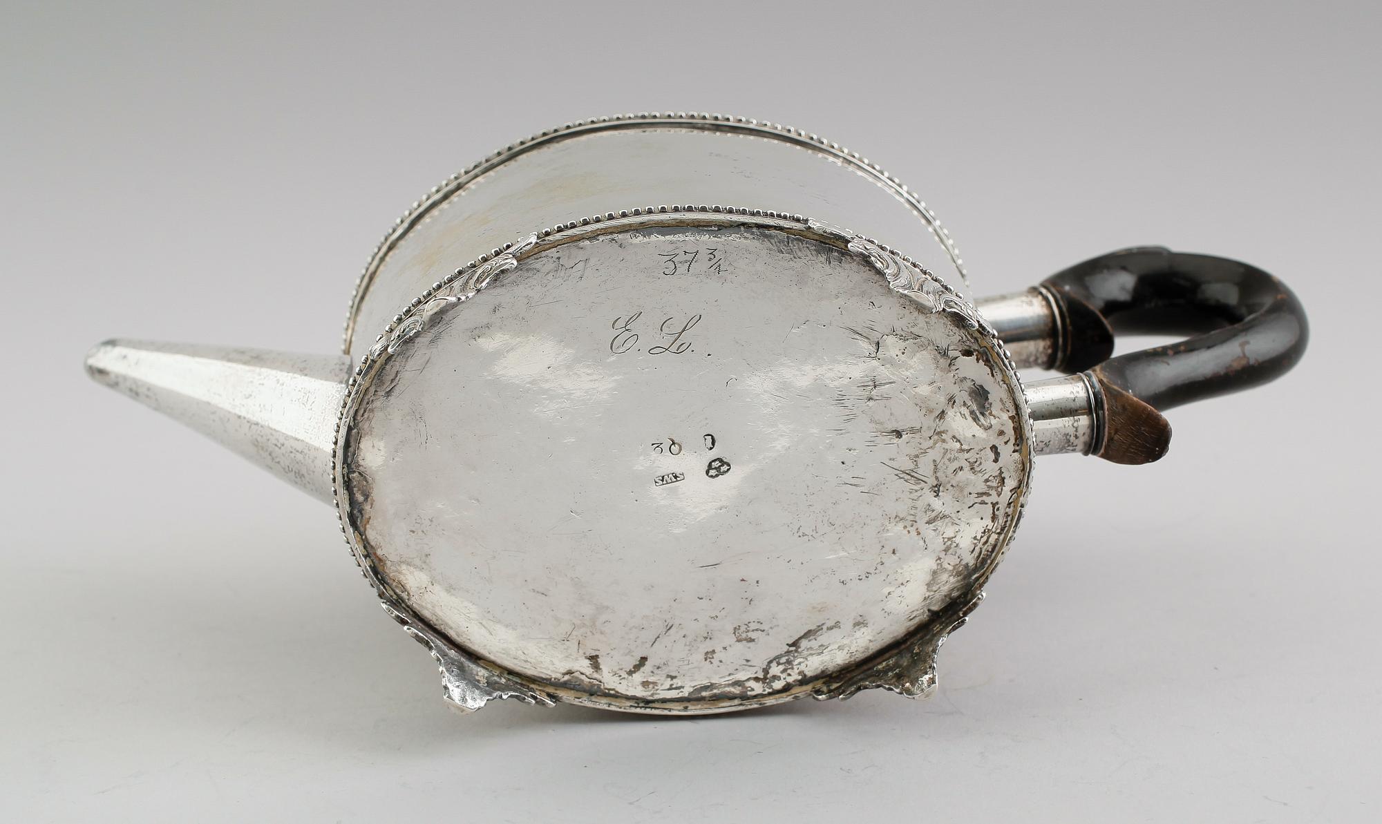 TEKANNA, av Stephan Westerstråhle, Stockholm 1798. Gustaviansk.