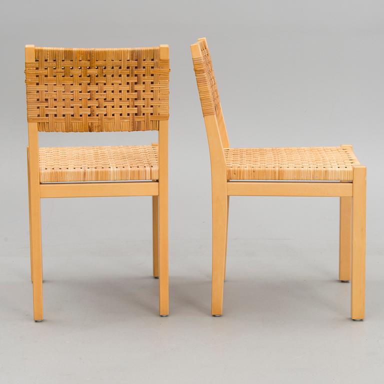 AINO AALTO, stolar, modell 615, Artek, 1980-tal.