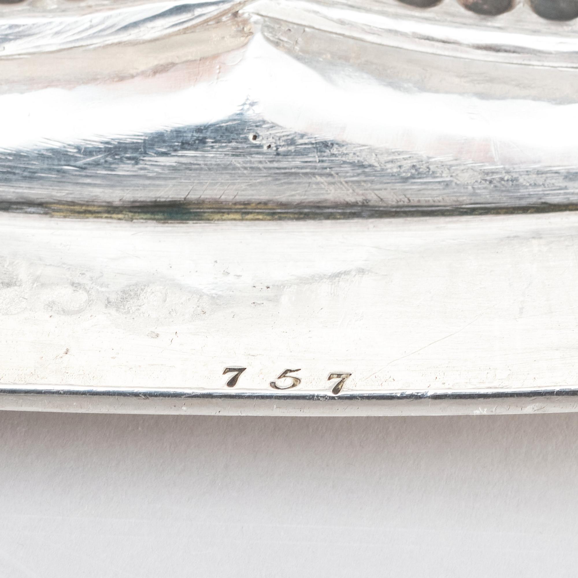 Paul Storr, Stekhuv, silver, London 1816.