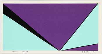 Olle Baertling · OLLE BAERTLING,  färgserigrafi, 1964-68, signerad och numrerad 144/300.