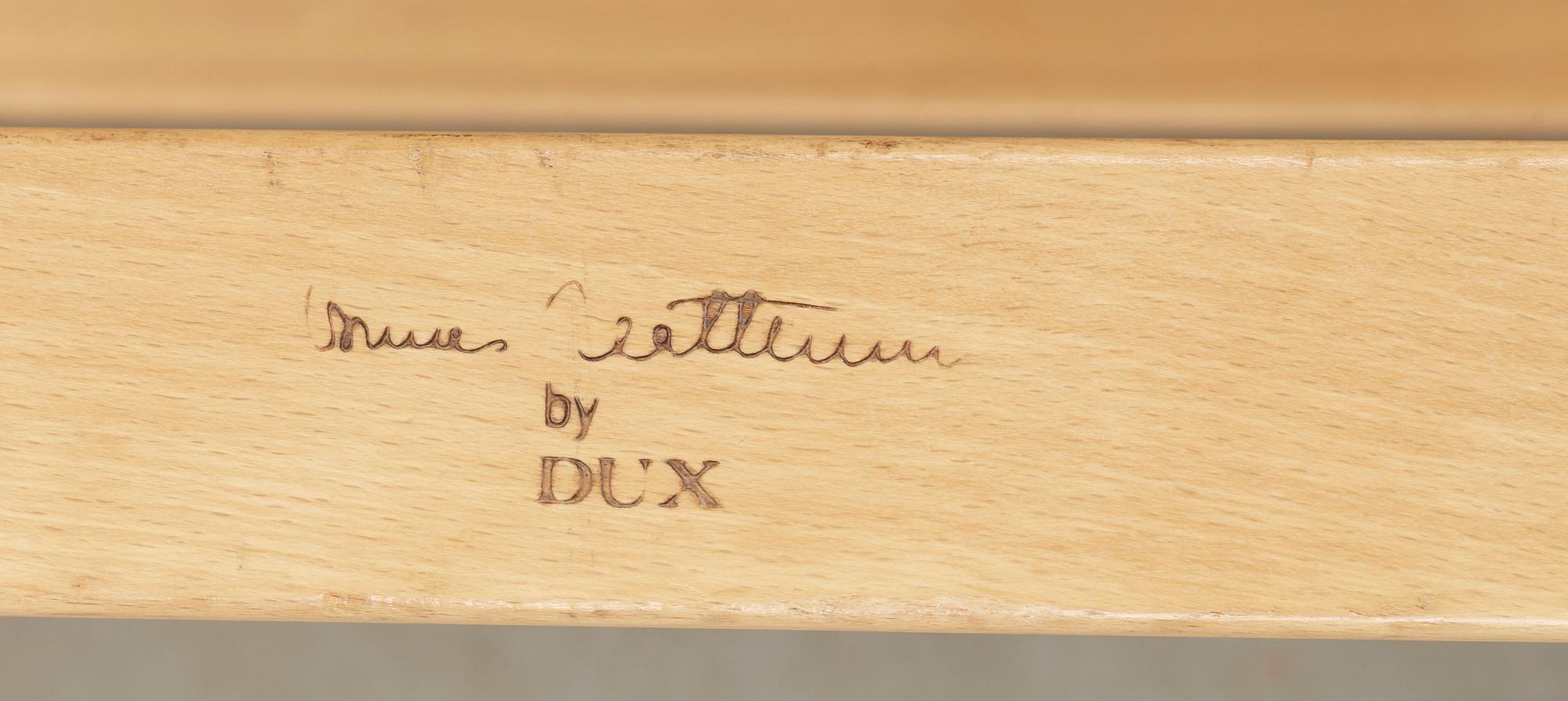 FÅTÖLJER, ett par, "Eva", Bruno Mathsson för Dux.