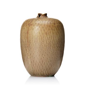 Stig Lindberg, a stoneware vase, Gustavsberg Studio, Sweden mid 1900s.