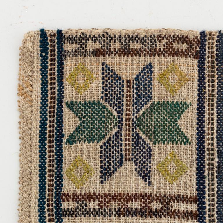 Märta Måås-Fjetterström, an 'Element' textile, ca 44 x 44 cm, not signed.