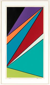Olle Baertling · OLLE BAERTLING, färgserigrafi, signerad och numrerad 60/100.
